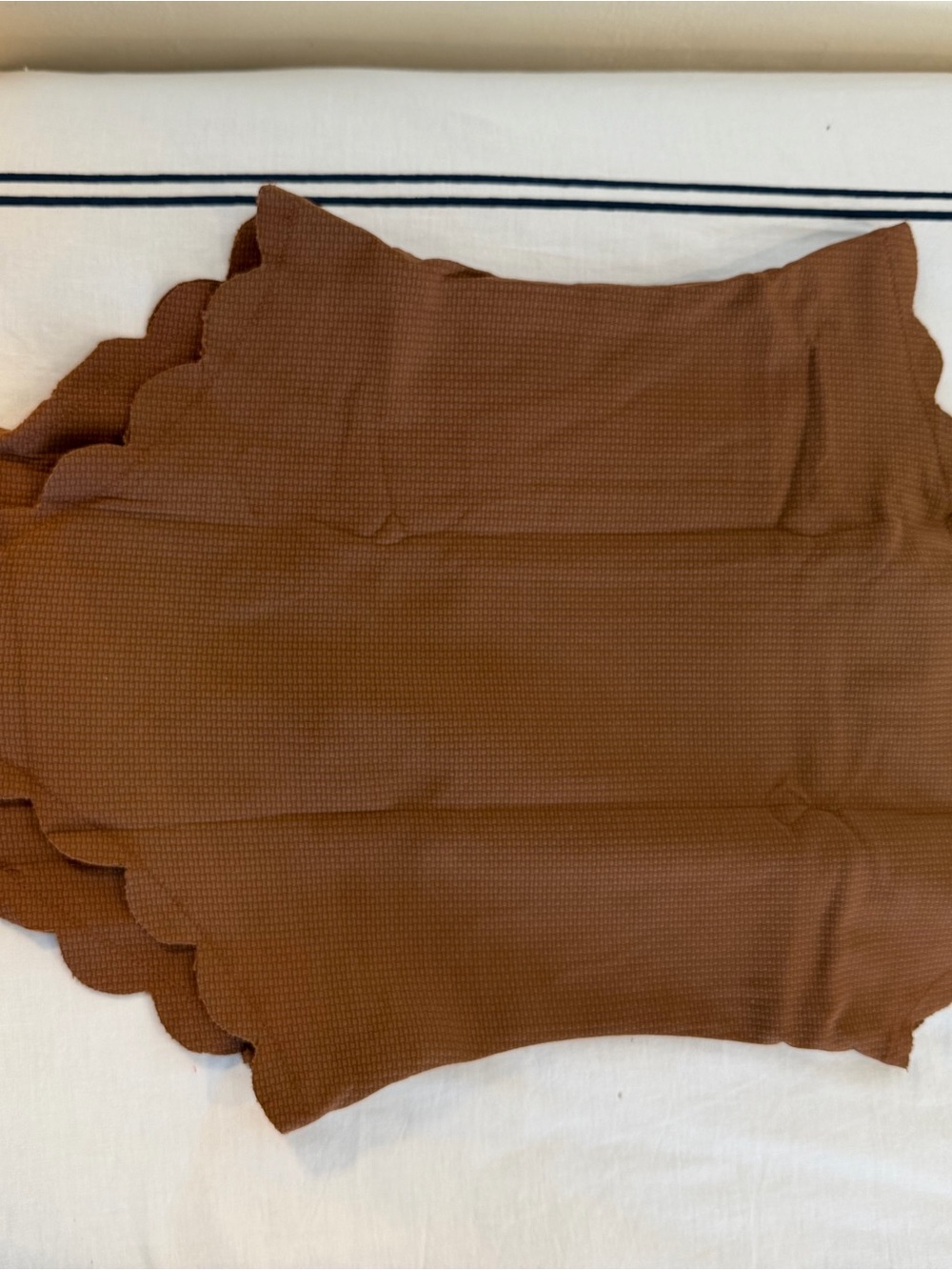 Marysia Swim Brown Scalloped One-Piece Swimsuit